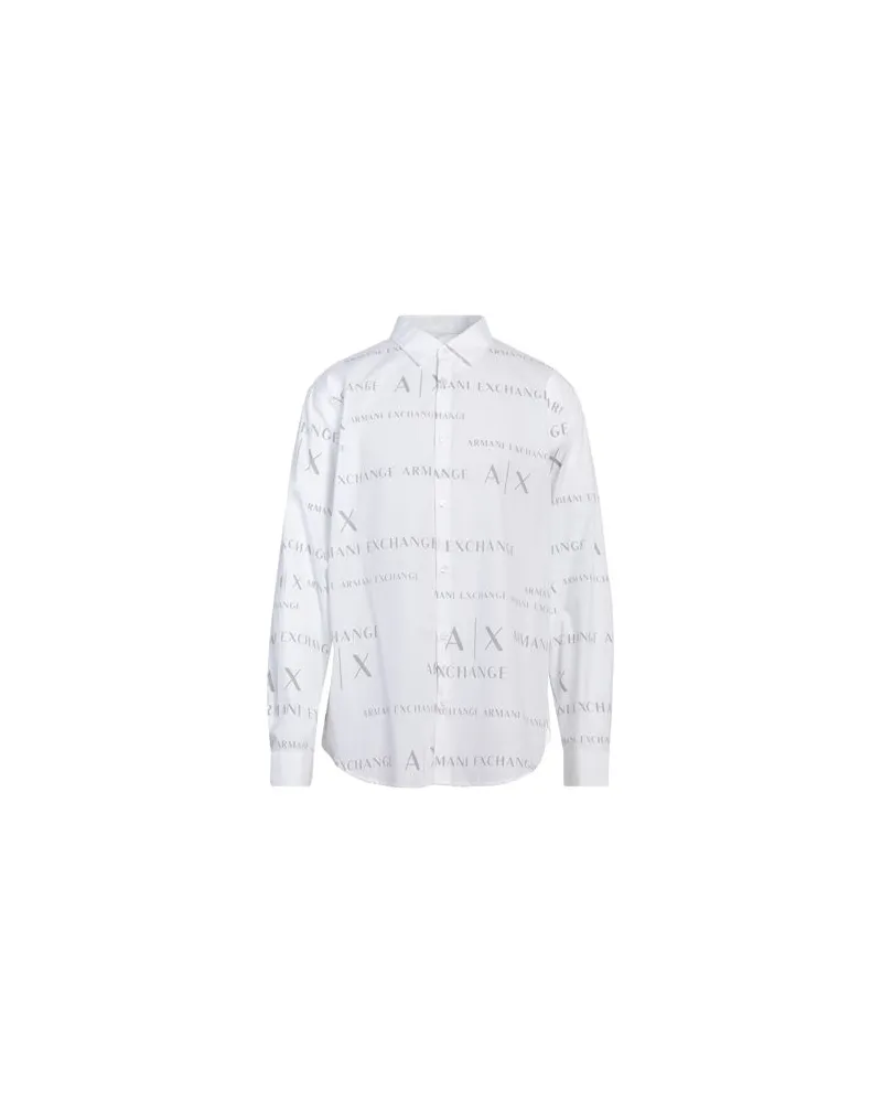 Armani Exchange TOPS - Hemdenauf YOOX.COM Weiß
