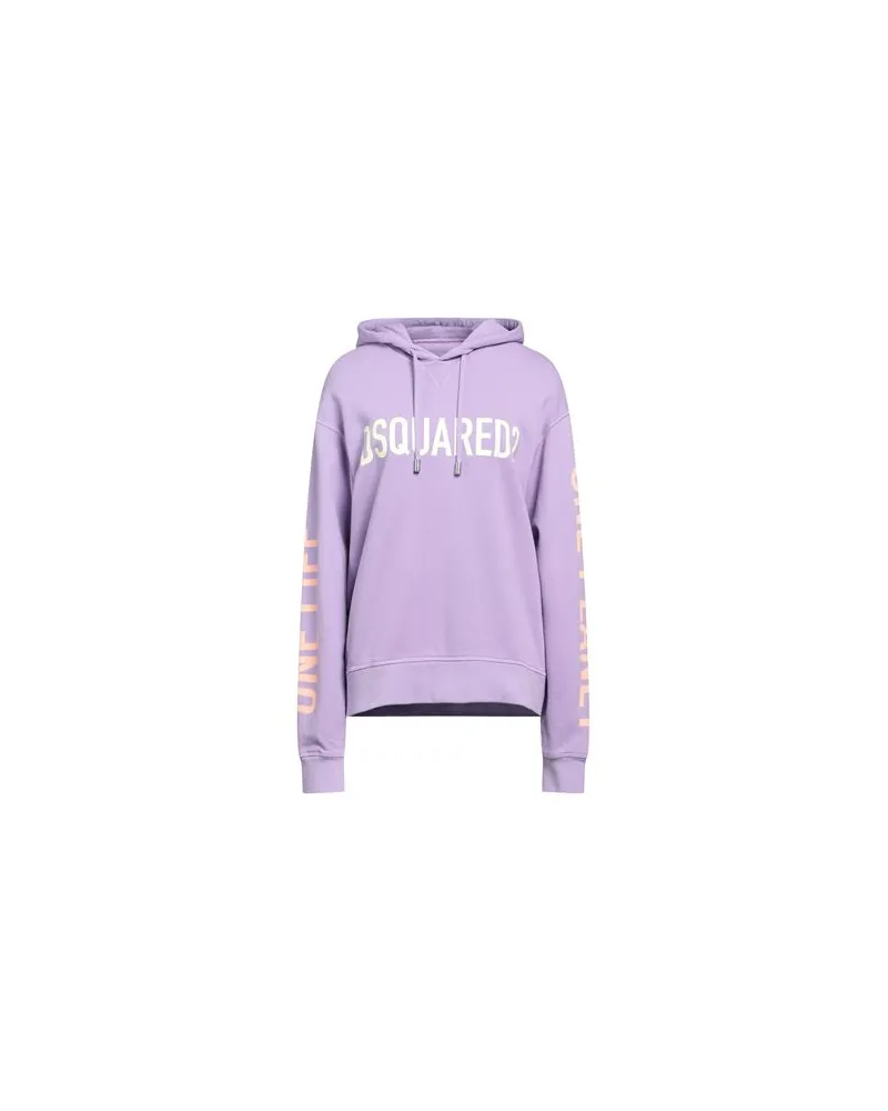 Dsquared2 ONE LIFE ONE PLANET - TOPS - Sweatshirtsauf YOOX.COM Lila