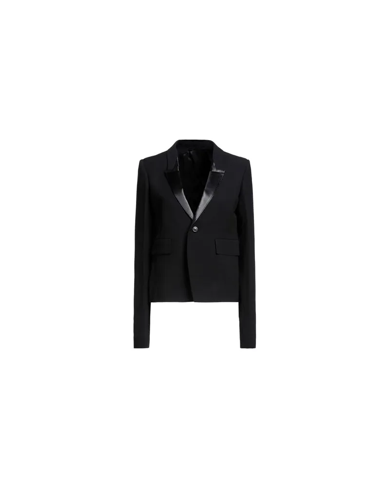 Rick Owens ANZÜGE und CO-ORDS - Blazersauf YOOX.COM Schwarz