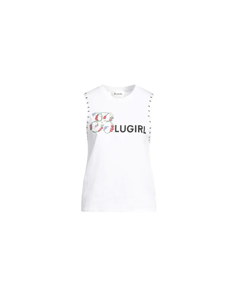 Blumarine TOPS - Topsauf YOOX.COM Weiß