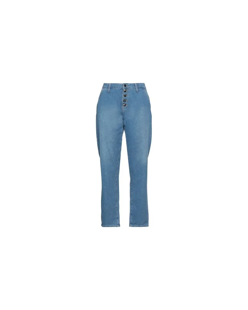 Alessia Santi HOSEN & RÖCKE - Jeanshosenauf YOOX.COM Blau