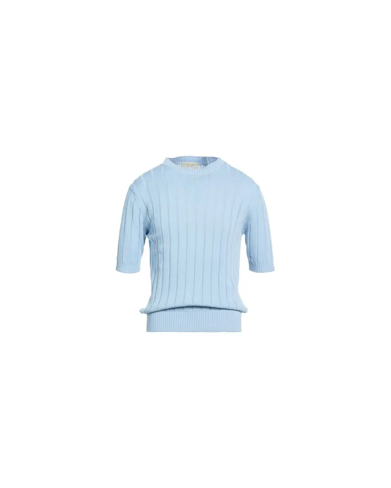 Filippo de Laurentiis STRICKWAREN - Pulloverauf YOOX.COM Himmelblau