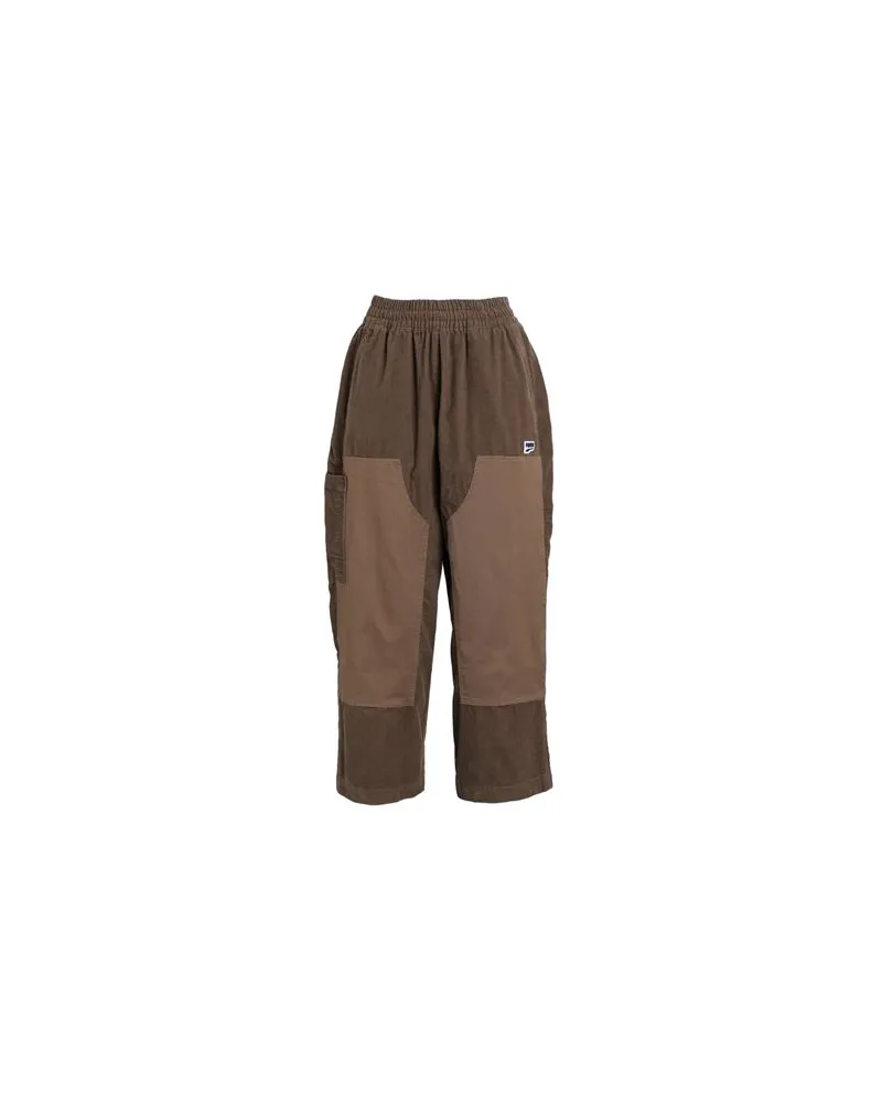 Puma DOWNTOWN Corduroy Pants  - HOSEN & RÖCKE - Hosenauf YOOX.COM Khaki