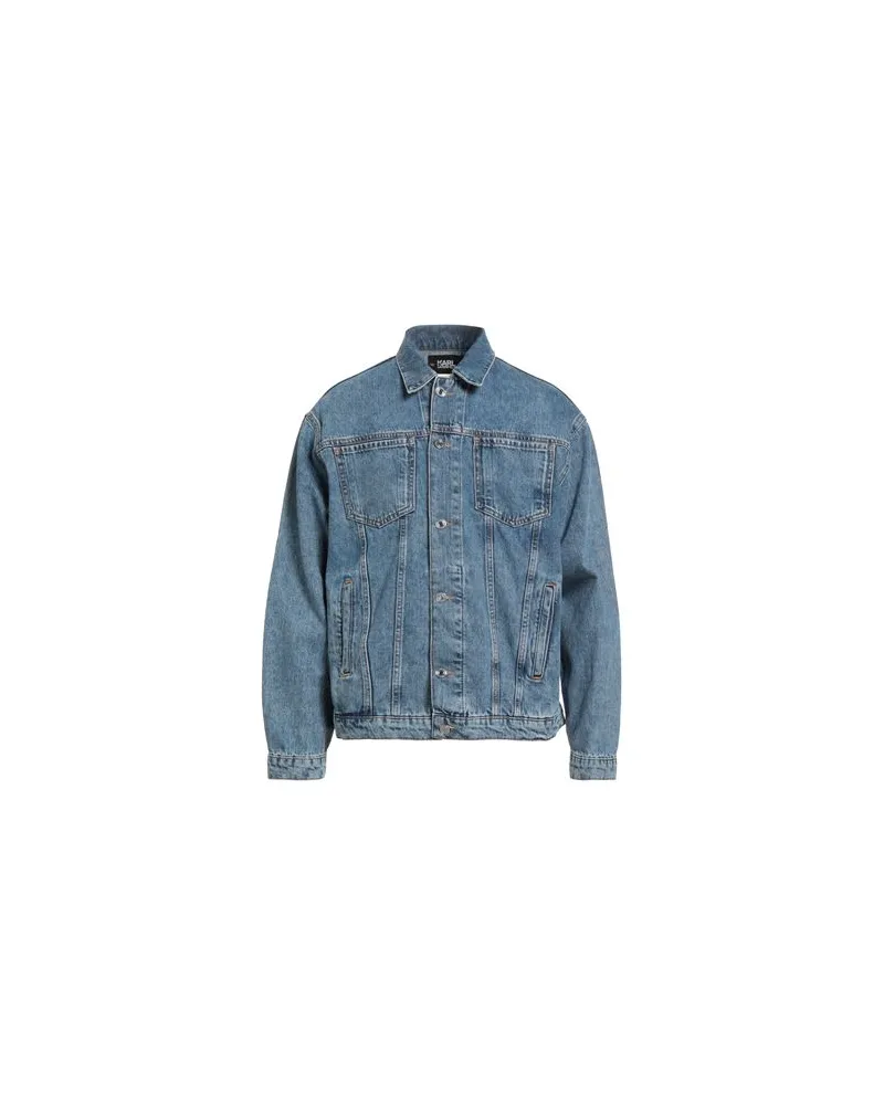Karl Lagerfeld JACKEN & MÄNTEL - Jeansjacken/Mäntelauf YOOX.COM Blau