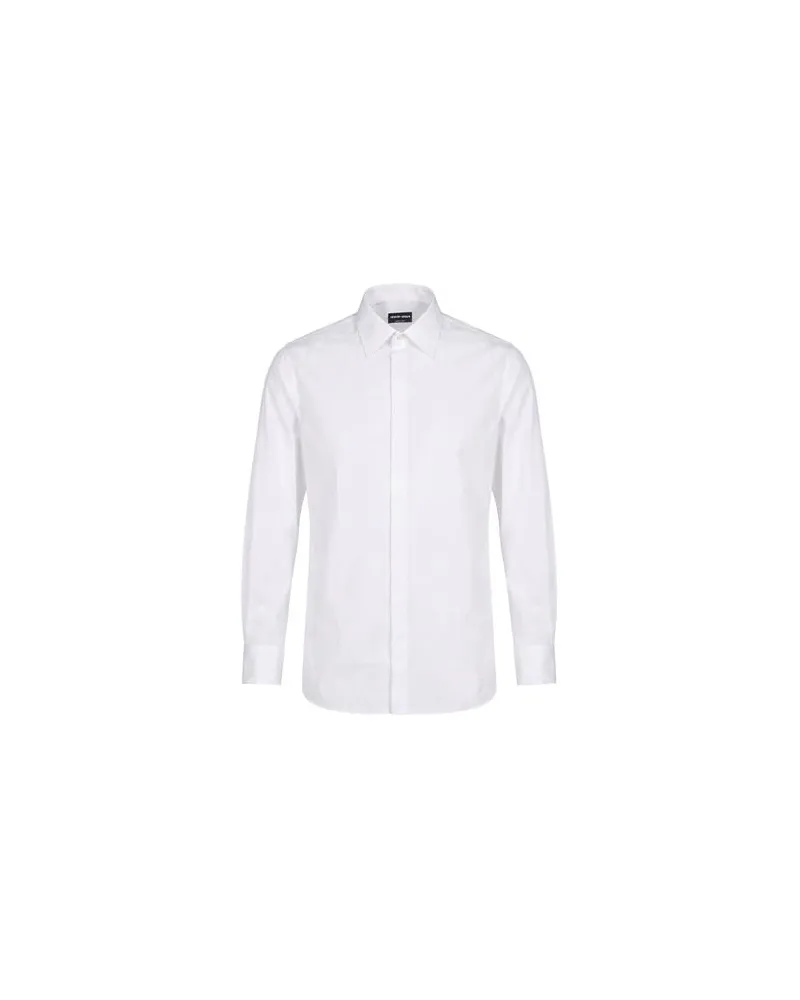 Giorgio Armani TOPS - Hemdenauf YOOX.COM Weiß