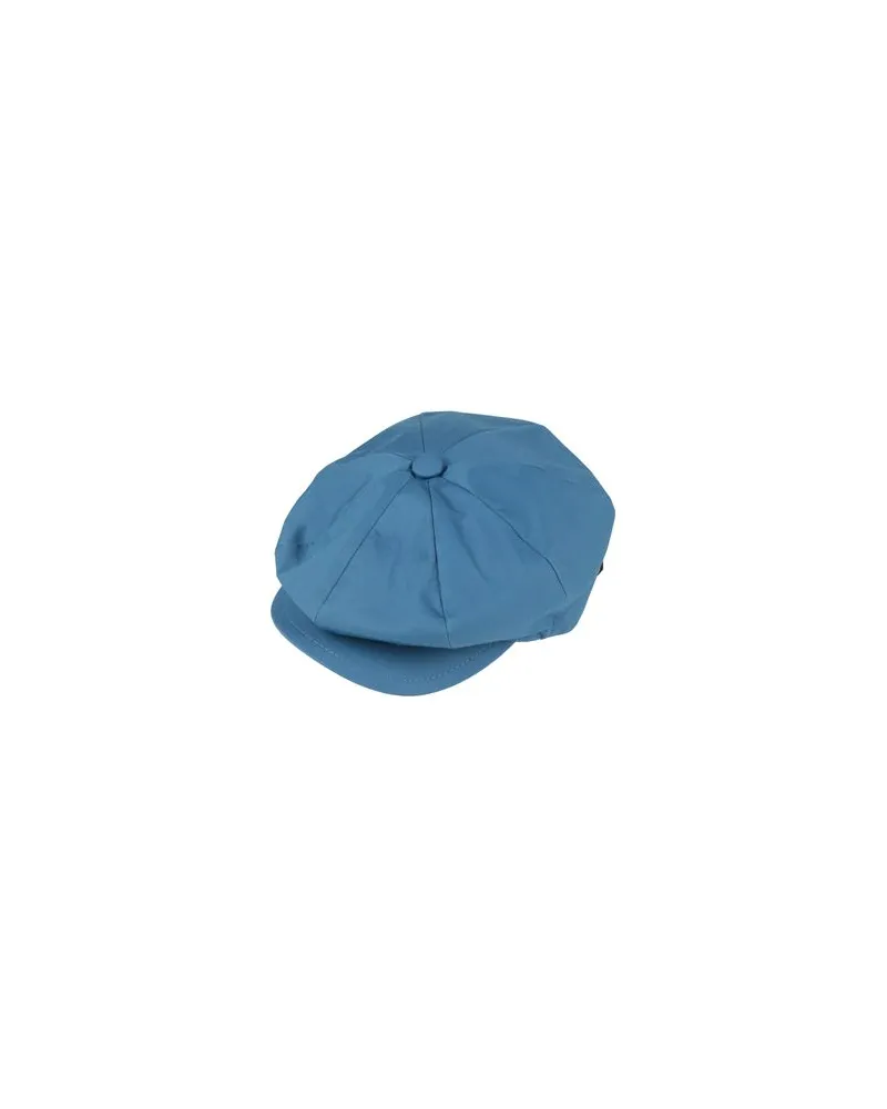 Borsalino ACCESSOIRES - Mützen & Hüteauf YOOX.COM Taubenblau