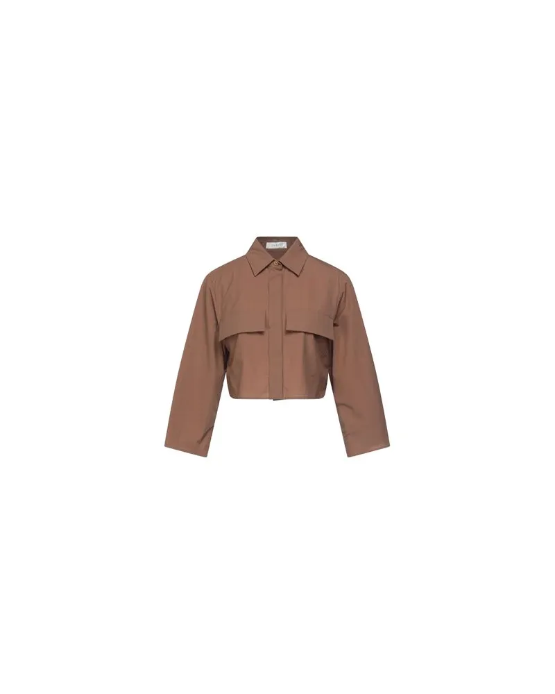 AERON TOPS - Hemdenauf YOOX.COM Braun