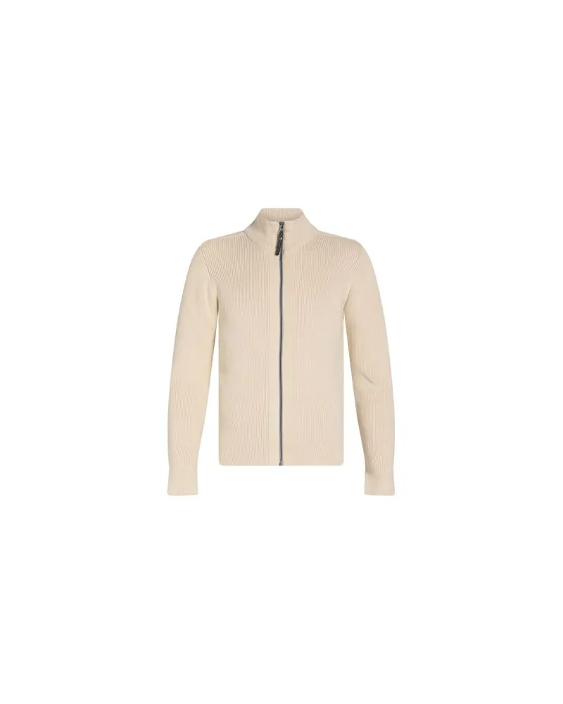 Parajumpers STRICKWAREN - Strickjackenauf YOOX.COM Elfenbein