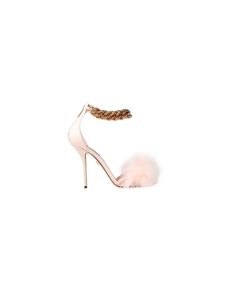 Dolce & Gabbana SCHUHE - Sandalenauf YOOX.COM Hellrosa
