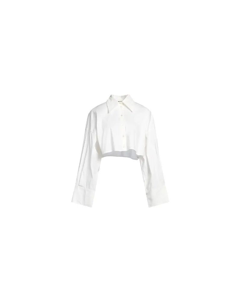 Blumarine TOPS - Hemdenauf YOOX.COM Weiß