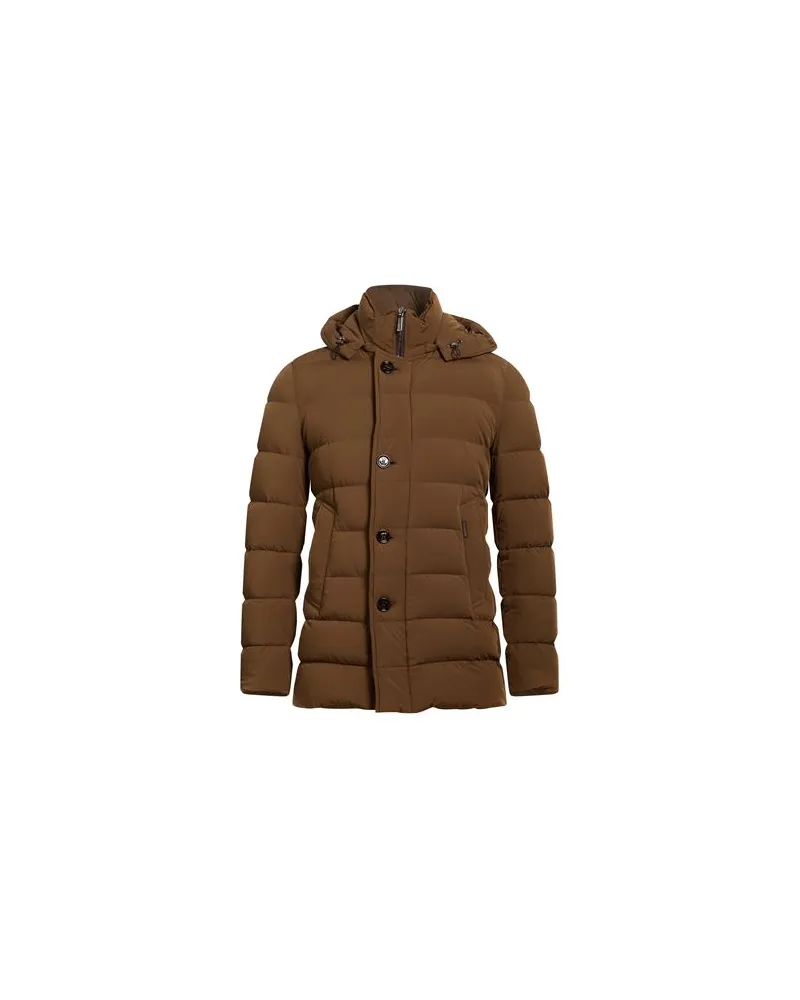 MOORER JACKEN & MÄNTEL - Pufferjacken & Daunenjackenauf YOOX.COM Braun