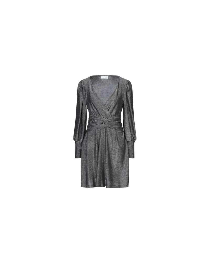 Weili Zheng KLEIDER - Mini-Kleiderauf YOOX.COM Silber