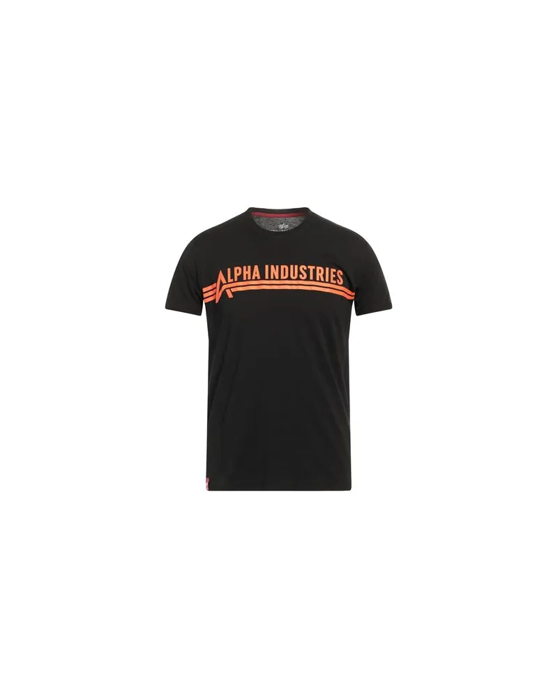 Alpha Industries TOPS - T-shirtsauf YOOX.COM Schwarz