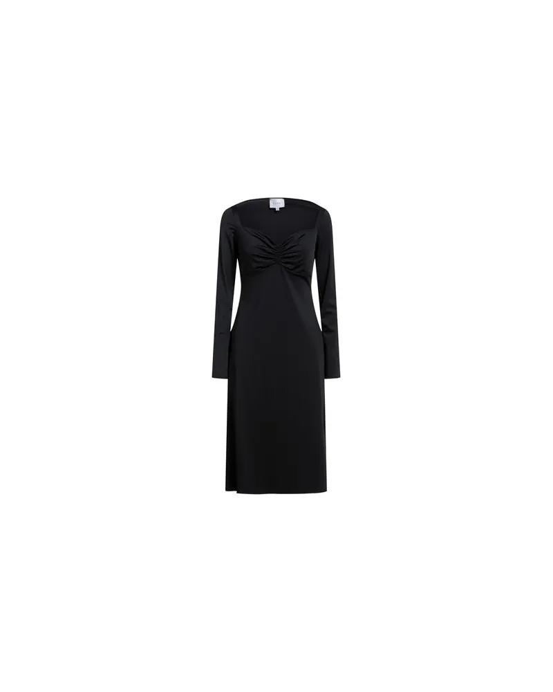 LIYA KLEIDER - Midi-Kleiderauf YOOX.COM Schwarz