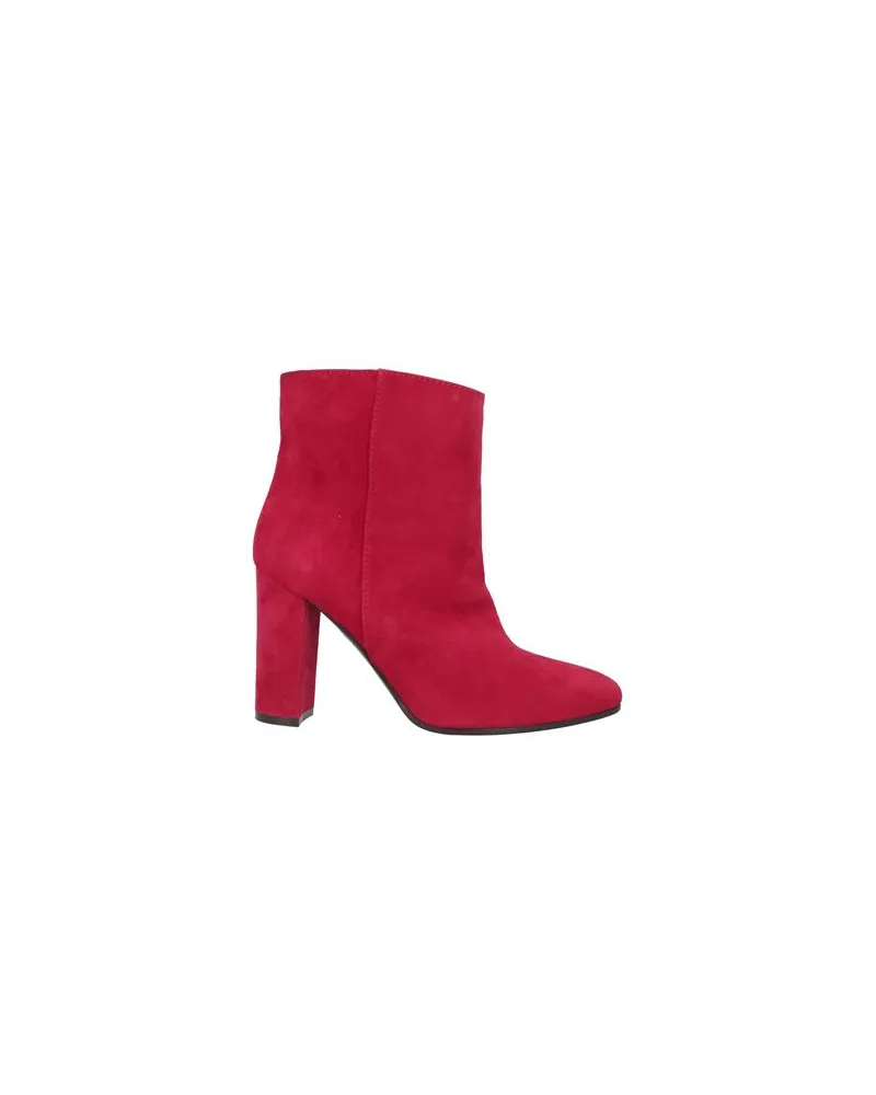Via Roma 15 SCHUHE - Stiefelettenauf YOOX.COM Rot