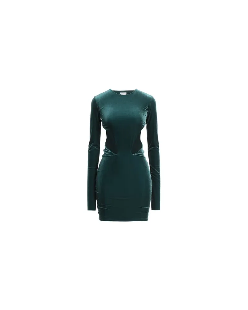 Amazuìn KLEIDER - Mini-Kleiderauf YOOX.COM Smaragdgrün