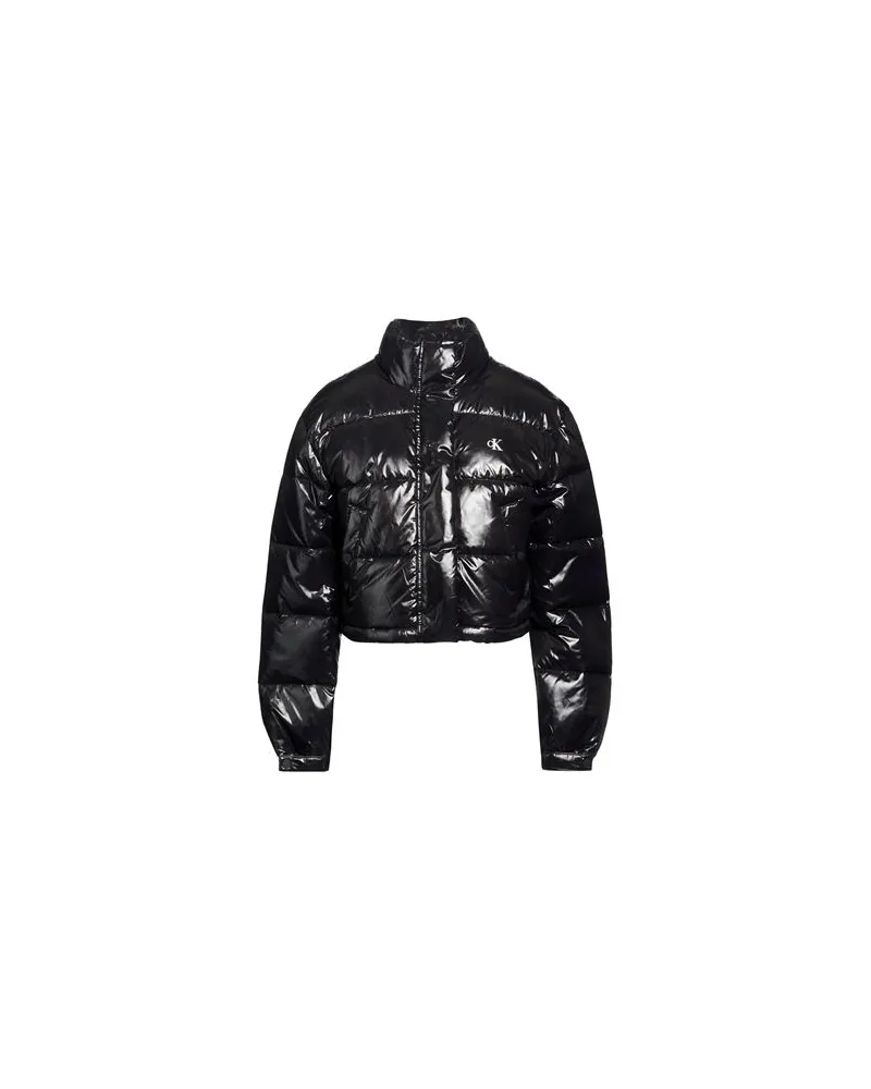 Calvin Klein JACKEN & MÄNTEL - Pufferjacken & Daunenjackenauf YOOX.COM Schwarz