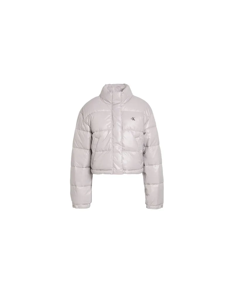 Calvin Klein JACKEN & MÄNTEL - Pufferjacken & Daunenjackenauf YOOX.COM Lila