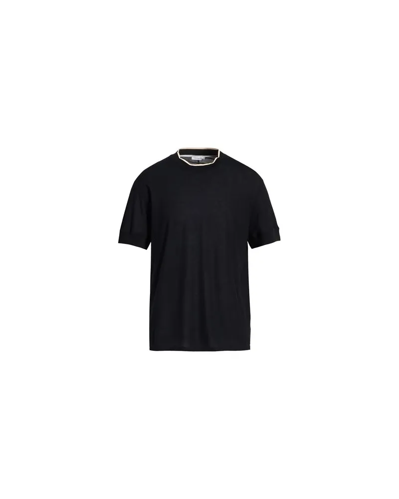 Paolo Pecora Milano STRICKWAREN - Pulloverauf YOOX.COM Schwarz