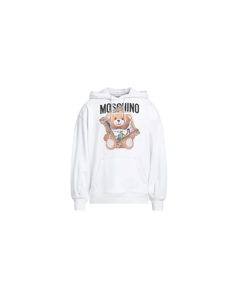Moschino TOPS - Sweatshirtsauf YOOX.COM Weiß