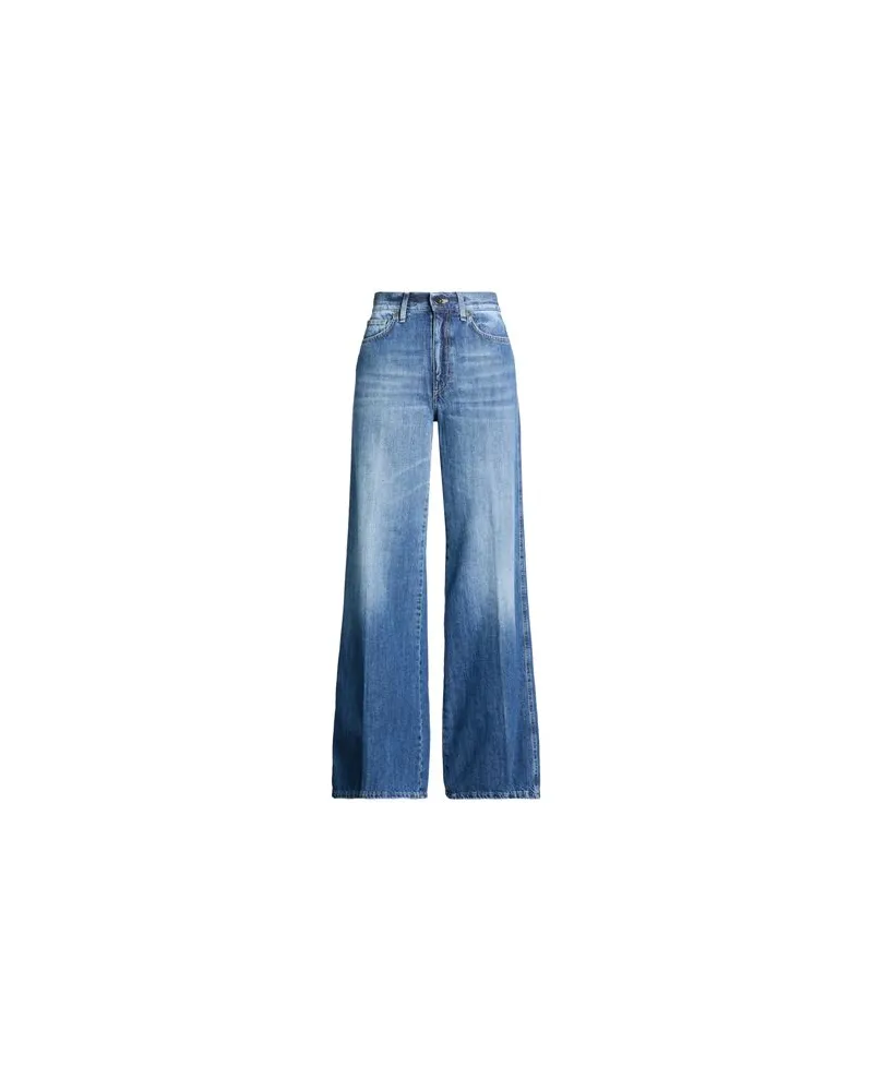 PT TORINO HOSEN & RÖCKE - Jeanshosenauf YOOX.COM Blau