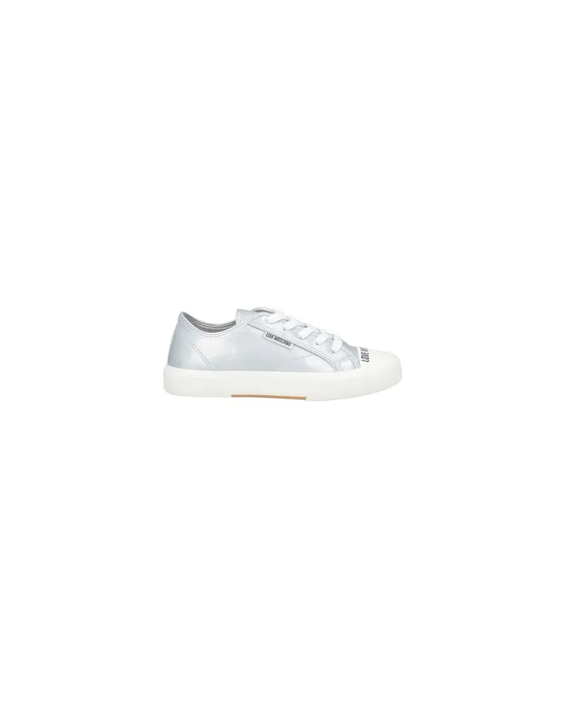 Moschino SCHUHE - Sneakersauf YOOX.COM Silber