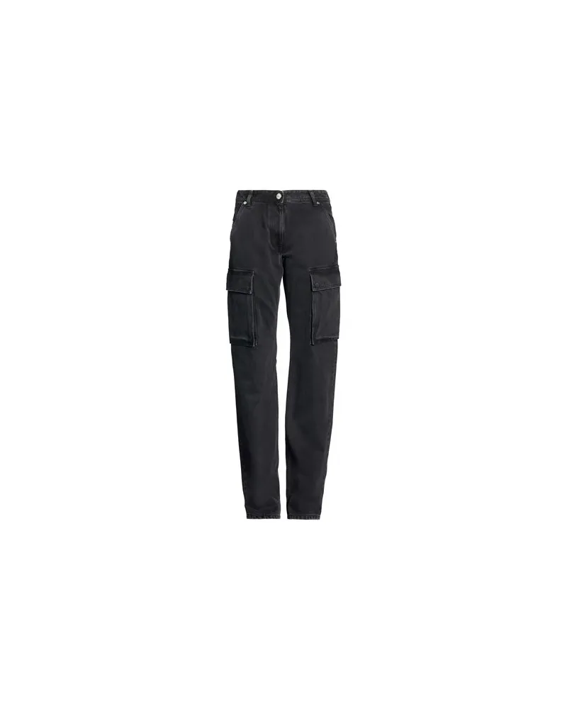 Versace HOSEN & RÖCKE - Jeanshosenauf YOOX.COM Schwarz