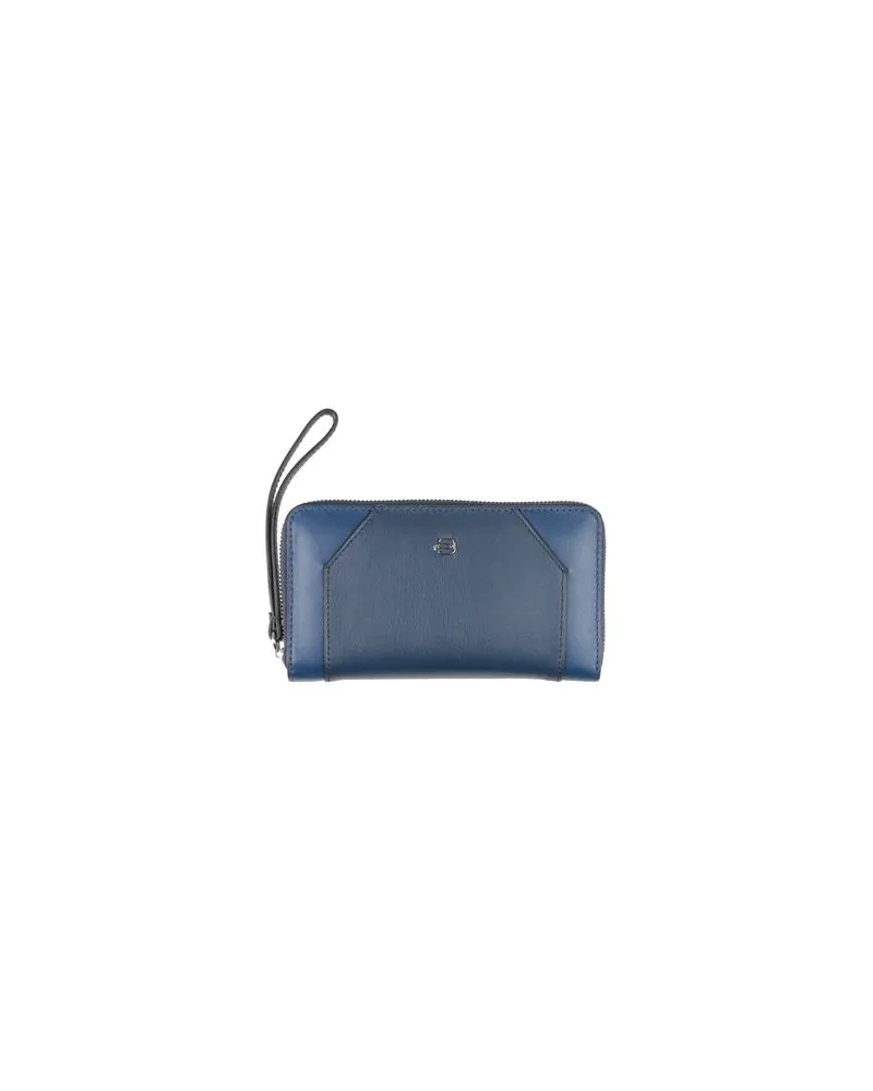 Piquadro Kleinlederwaren - Brieftaschenauf YOOX.COM Marineblau