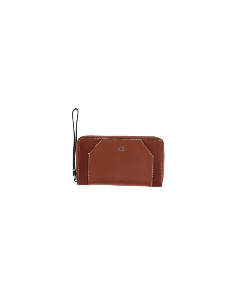 Piquadro Kleinlederwaren - Brieftaschenauf YOOX.COM Braun