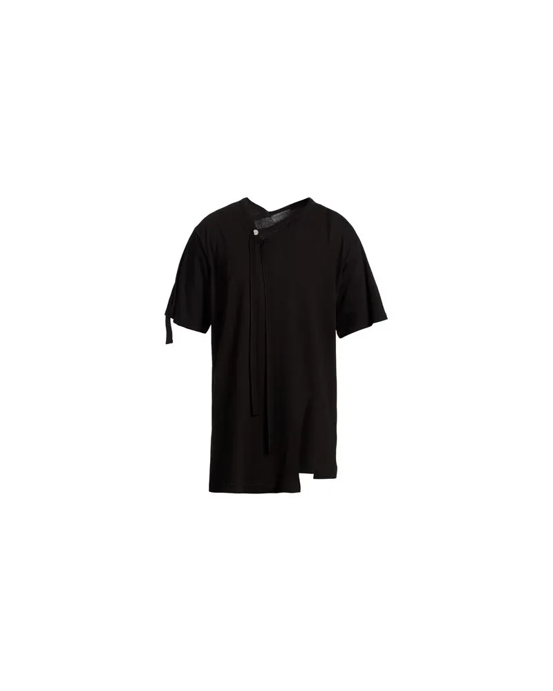 Yohji Yamamoto TOPS - T-shirtsauf YOOX.COM Schwarz