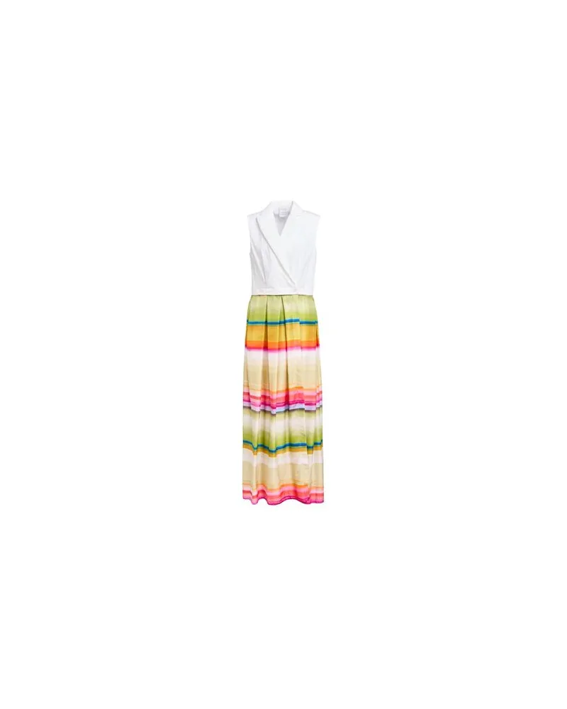 Sara Roka KLEIDER - Maxi-Kleiderauf YOOX.COM Weiß