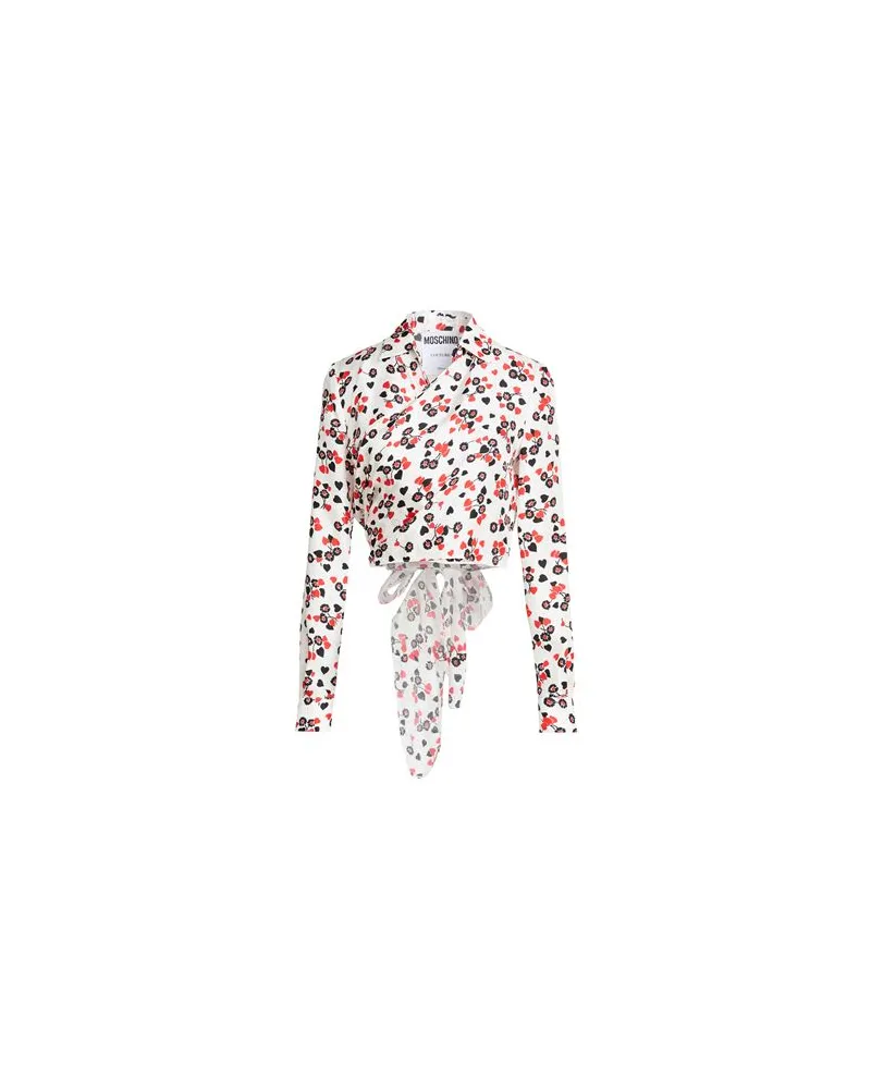 Moschino TOPS - Hemdenauf YOOX.COM Weiß