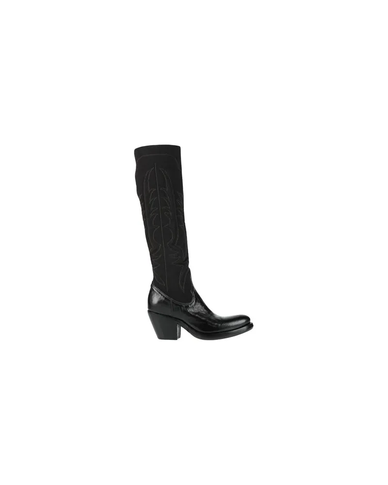 Rocco P. SCHUHE - Stiefelauf YOOX.COM Schwarz