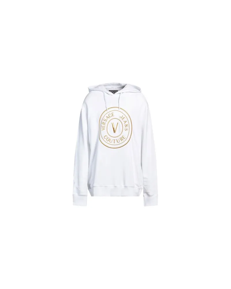 Versace Jeans TOPS - Sweatshirtsauf YOOX.COM Weiß