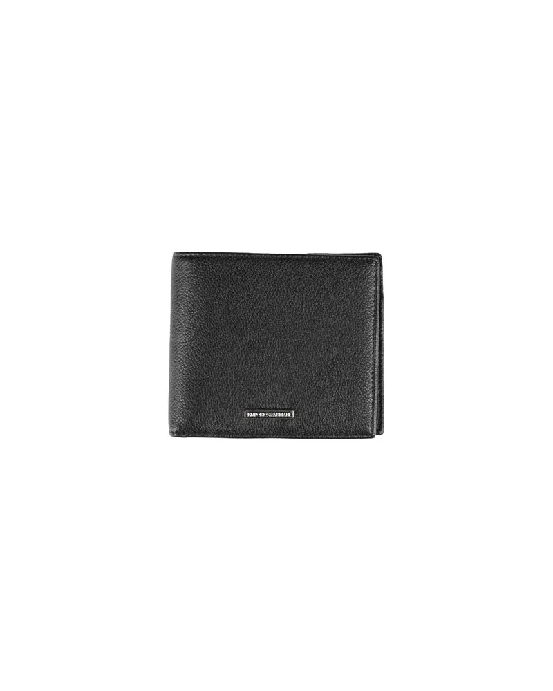Emporio Armani Kleinlederwaren - Brieftaschenauf YOOX.COM Schwarz
