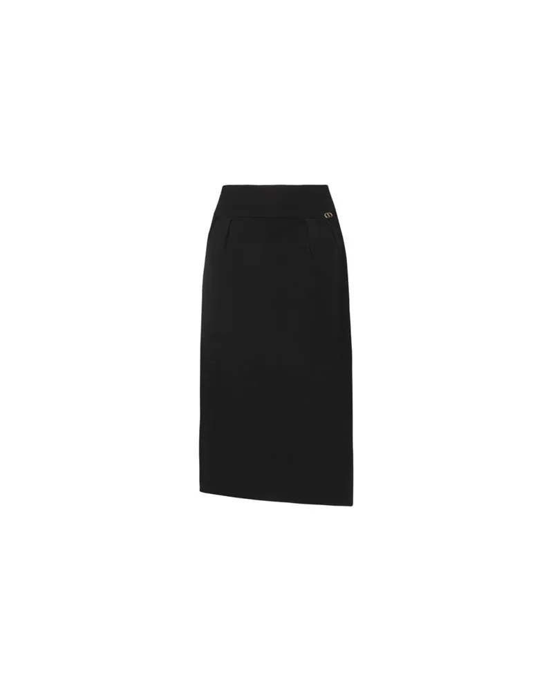 Twin-Set HOSEN & RÖCKE - Midi-Röckeauf YOOX.COM Schwarz