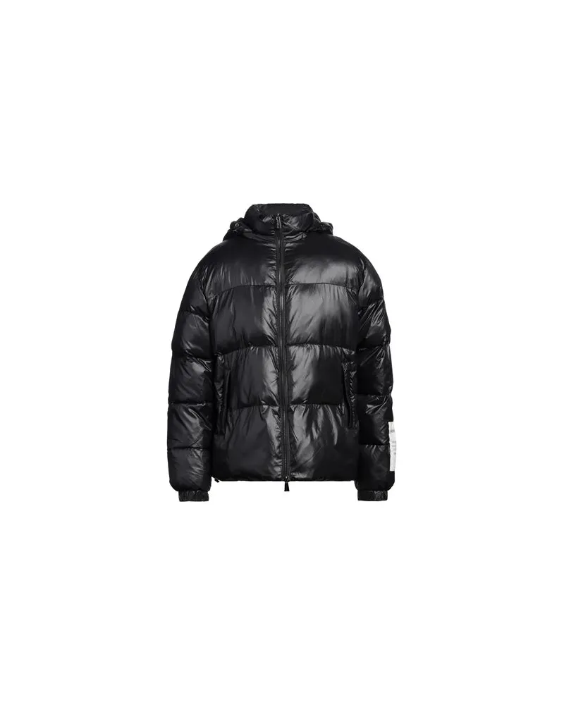 HINNOMINATE JACKEN & MÄNTEL - Pufferjacken & Daunenjackenauf YOOX.COM Schwarz