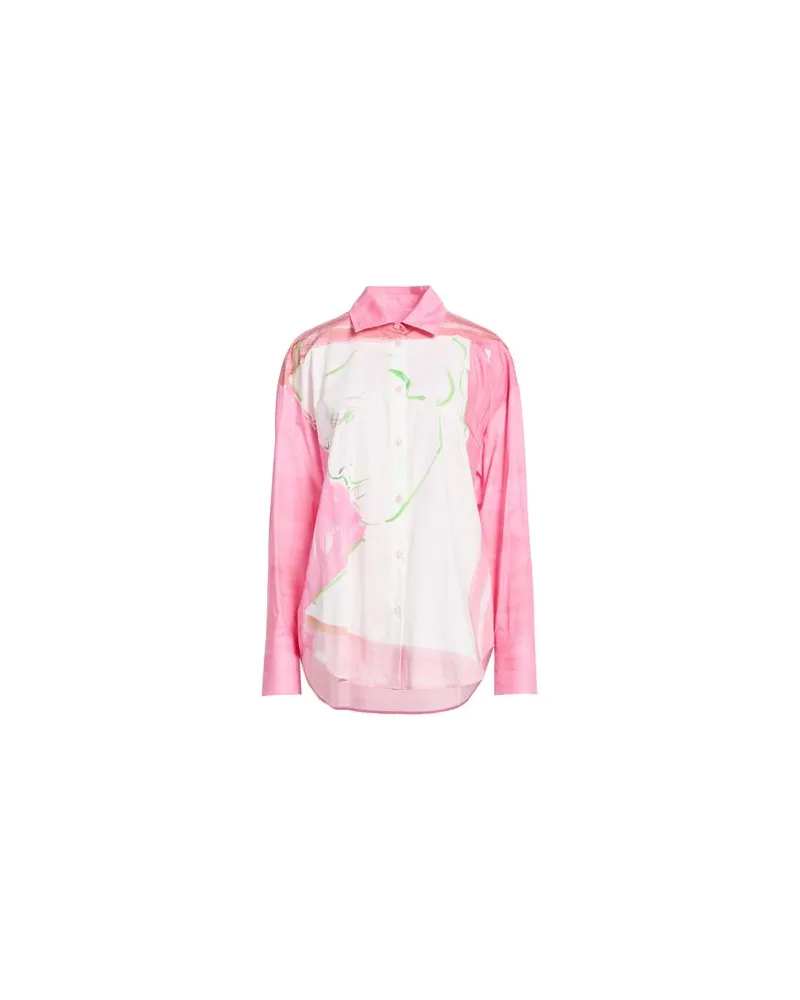 MSGM X LUKE EDWARD HALL - TOPS - Hemdenauf YOOX.COM Rosa