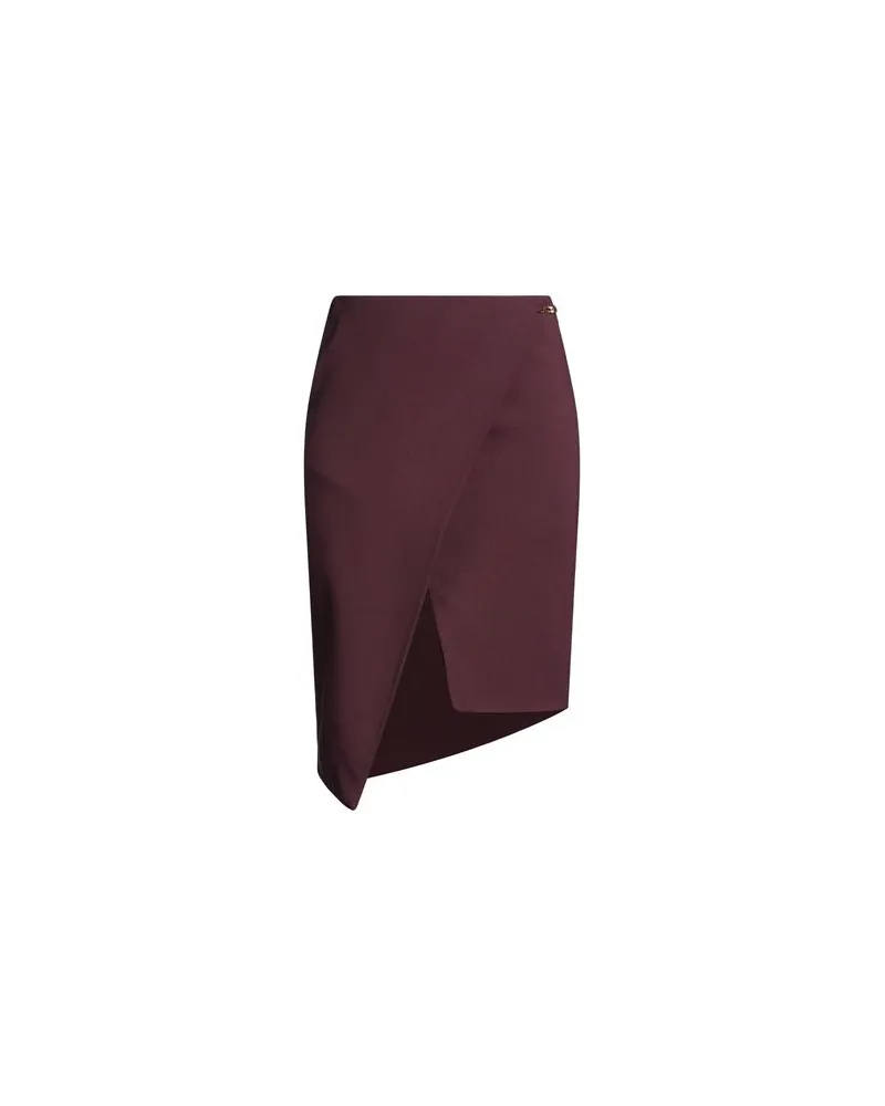 Elisabetta Franchi HOSEN & RÖCKE - Midi-Röckeauf YOOX.COM Bordeaux