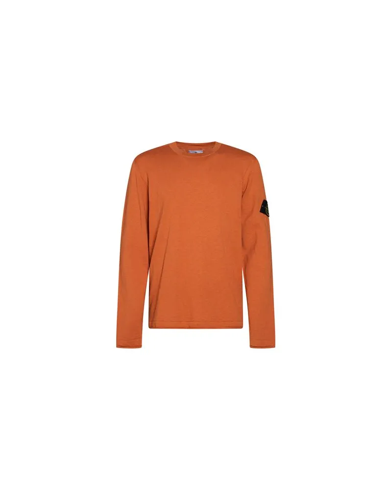 Stone Island STRICKWAREN - Pulloverauf YOOX.COM Orange