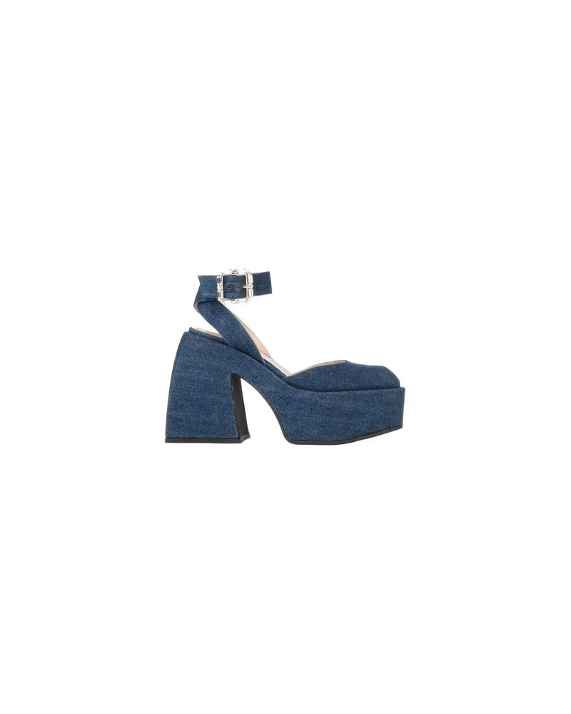 NODALETO SCHUHE - Pumpsauf YOOX.COM Blau