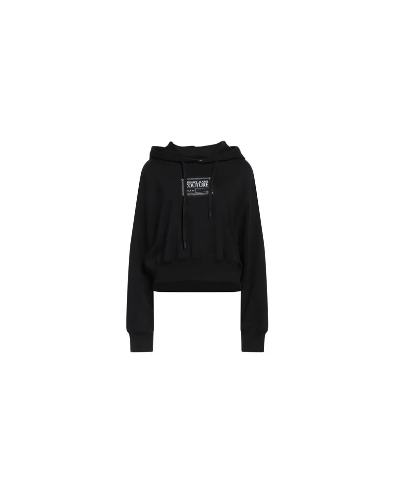 Versace Jeans TOPS - Sweatshirtsauf YOOX.COM Schwarz