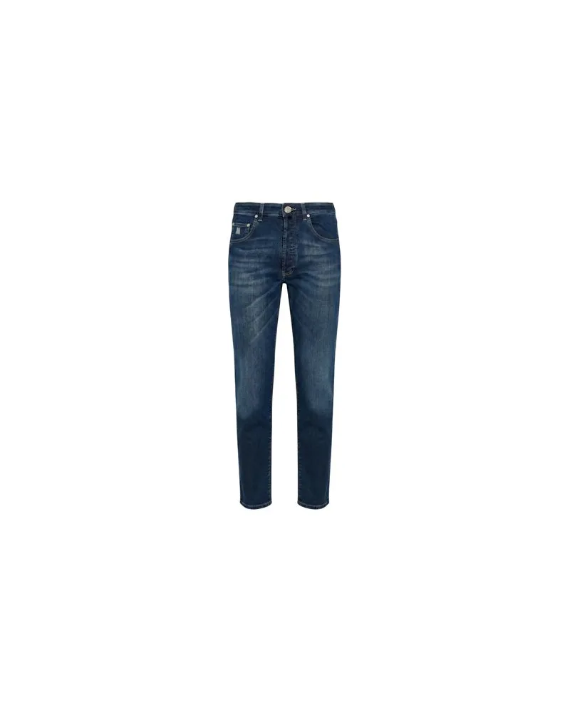 MOORER HOSEN & RÖCKE - Jeanshosenauf YOOX.COM Blau