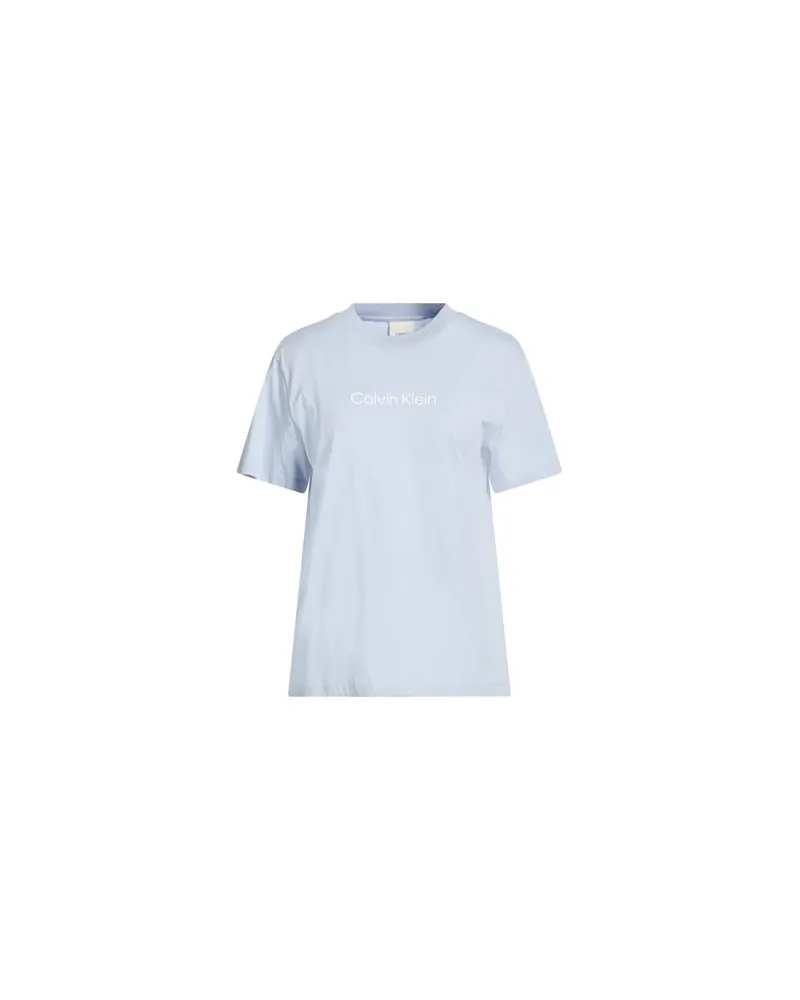 Calvin Klein TOPS - T-shirtsauf YOOX.COM Hellblau