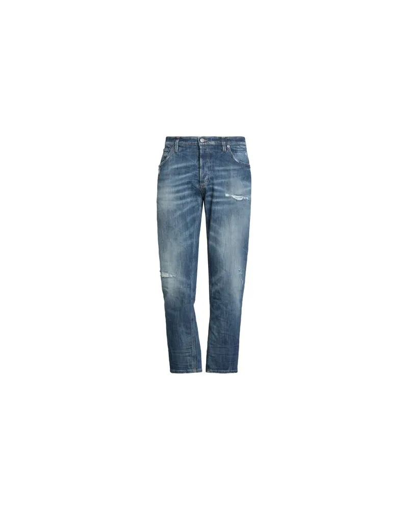 Dondup HOSEN & RÖCKE - Jeanshosenauf YOOX.COM Blau