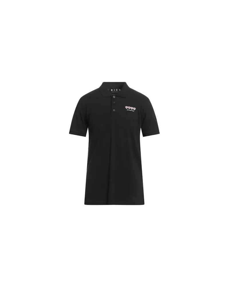 John Richmond TOPS - Poloshirtsauf YOOX.COM Schwarz