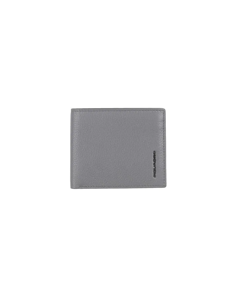 Piquadro Kleinlederwaren - Brieftaschenauf YOOX.COM Grau