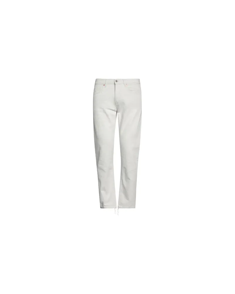 PENCE HOSEN & RÖCKE - Jeanshosenauf YOOX.COM Elfenbein