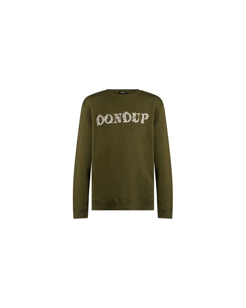 Dondup TOPS - Sweatshirtsauf YOOX.COM Militärgrün