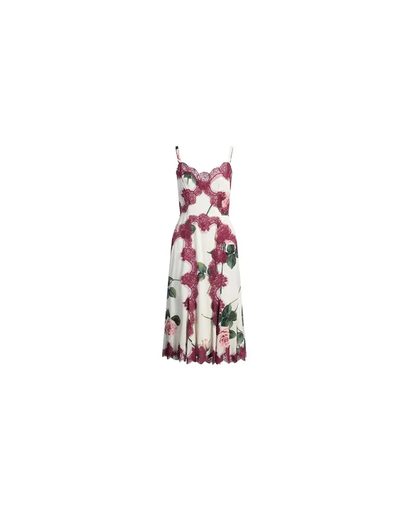 Dolce & Gabbana KLEIDER - Midi-Kleiderauf YOOX.COM Bordeaux